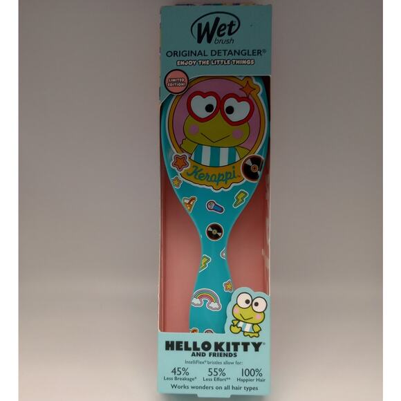 Hello Kitty And Friends Kerappi Wet Brush‎ NIB Hair Brush Limited Edition - Picture 2 of 3